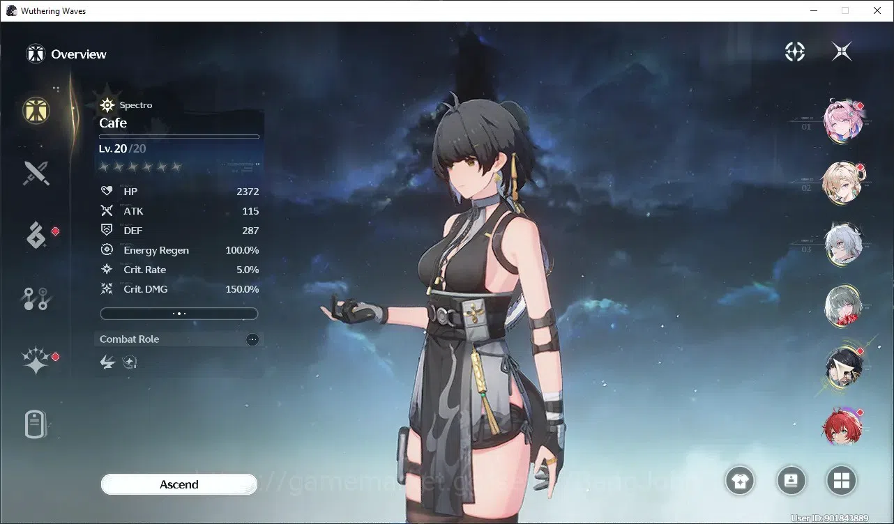 Wuthering Waves Accounts SEA|UL 15|Rank 2|4 Char Limited [Zani+Sign,Denia,L image 15