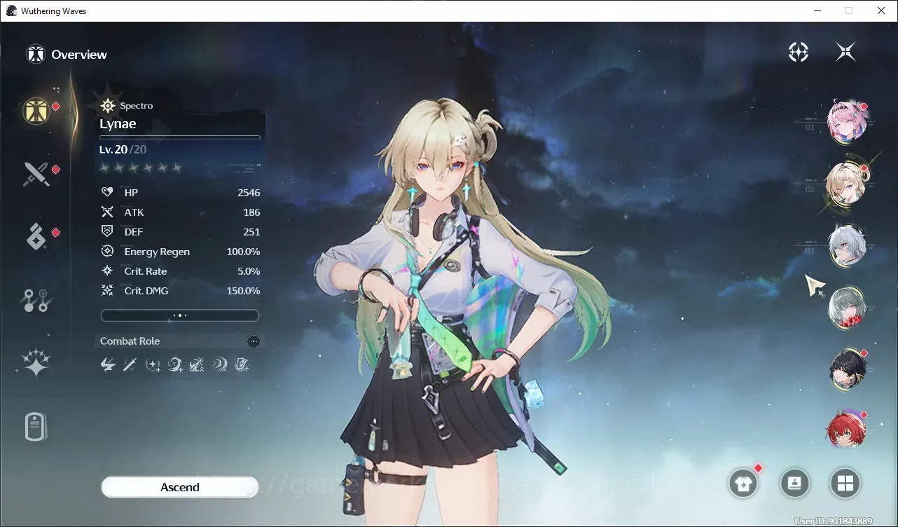 Wuthering Waves Accounts SEA|UL 15|Rank 2|4 Char Limited [Zani+Sign,Denia,L image 18