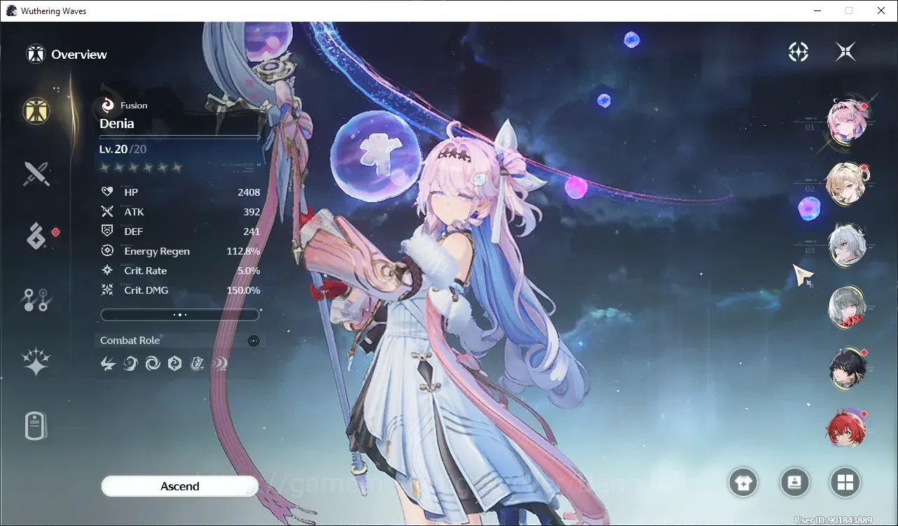 Wuthering Waves Accounts SEA|UL 15|Rank 2|4 Char Limited [Zani+Sign,Denia,L image 19