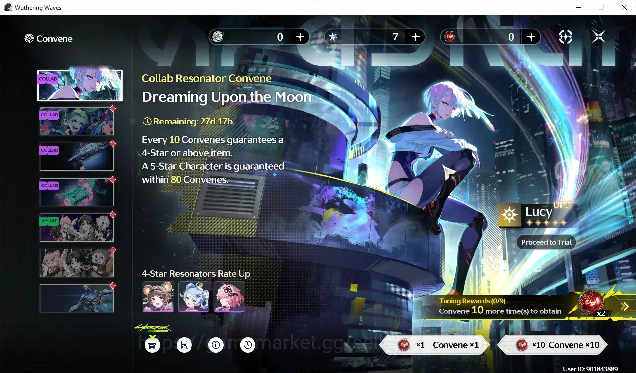 Wuthering Waves Accounts SEA|UL 15|Rank 2|4 Char Limited [Zani+Sign,Denia,L image 3