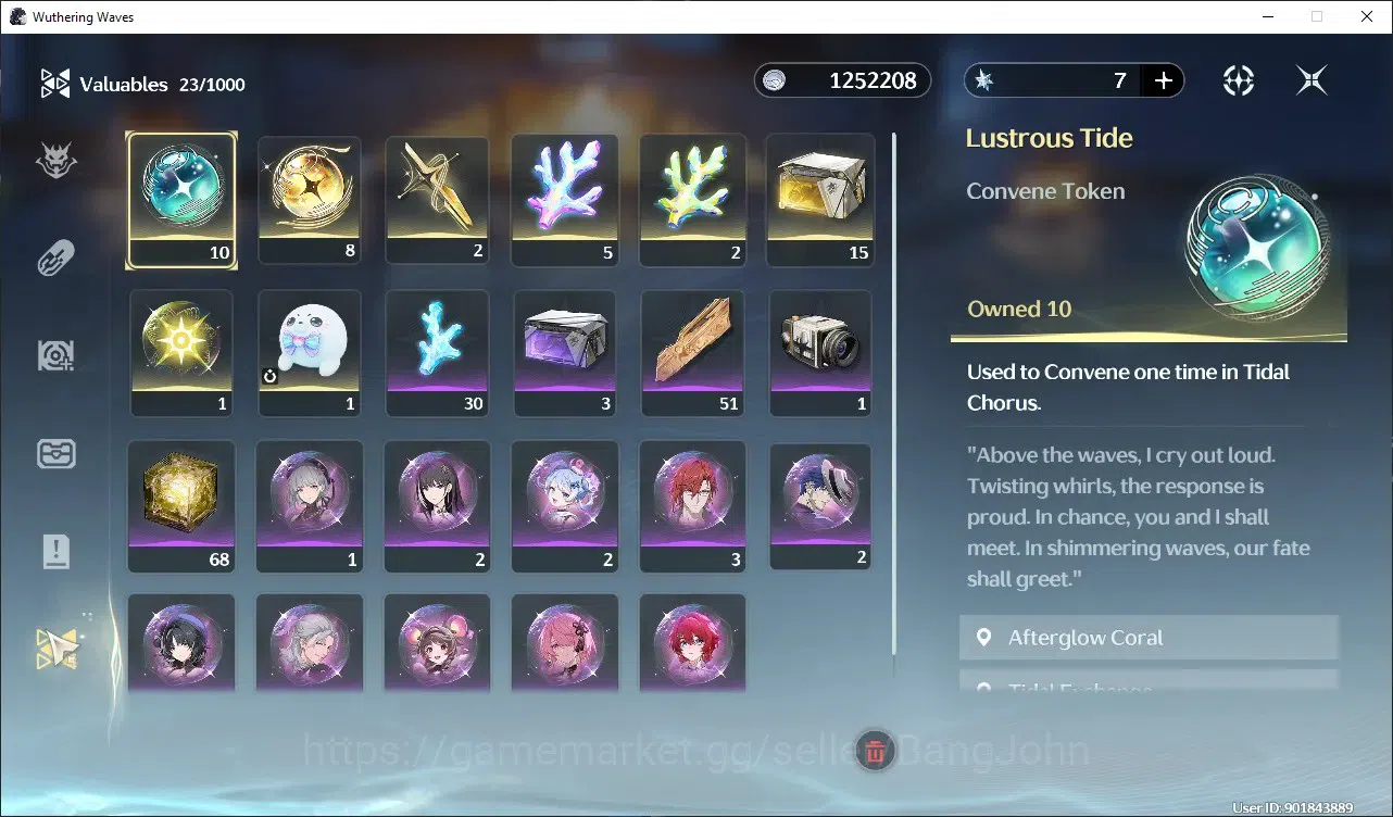 Wuthering Waves Accounts SEA|UL 15|Rank 2|4 Char Limited [Zani+Sign,Denia,L image 6