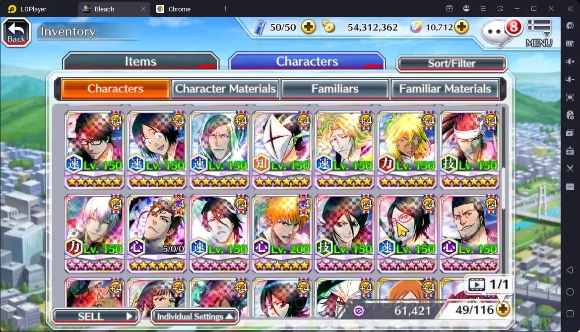 Bleach: Brave Souls Accounts Starter GLOBAL | 10k Orb + fresh Story | Ichigo DTV,Aizen 6Aniv,Aizen SS Version,Toshiro 13