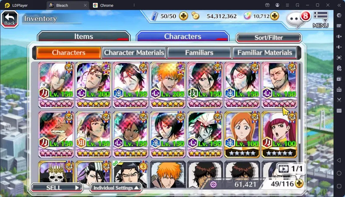Bleach: Brave Souls Accounts Starter GLOBAL | 10k Orb + fresh Story | Ichigo DTV,Aizen 6Aniv,Aizen SS Version,Toshiro 14