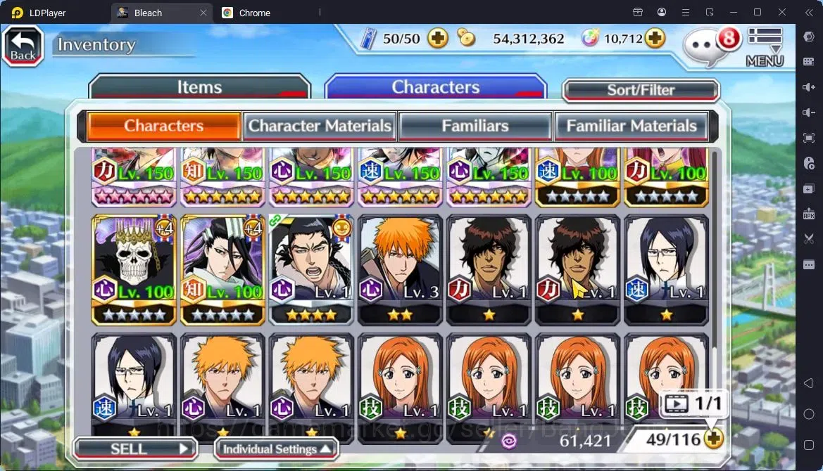 Bleach: Brave Souls Accounts Starter GLOBAL | 10k Orb + fresh Story | Ichigo DTV,Aizen 6Aniv,Aizen SS Version,Toshiro 15