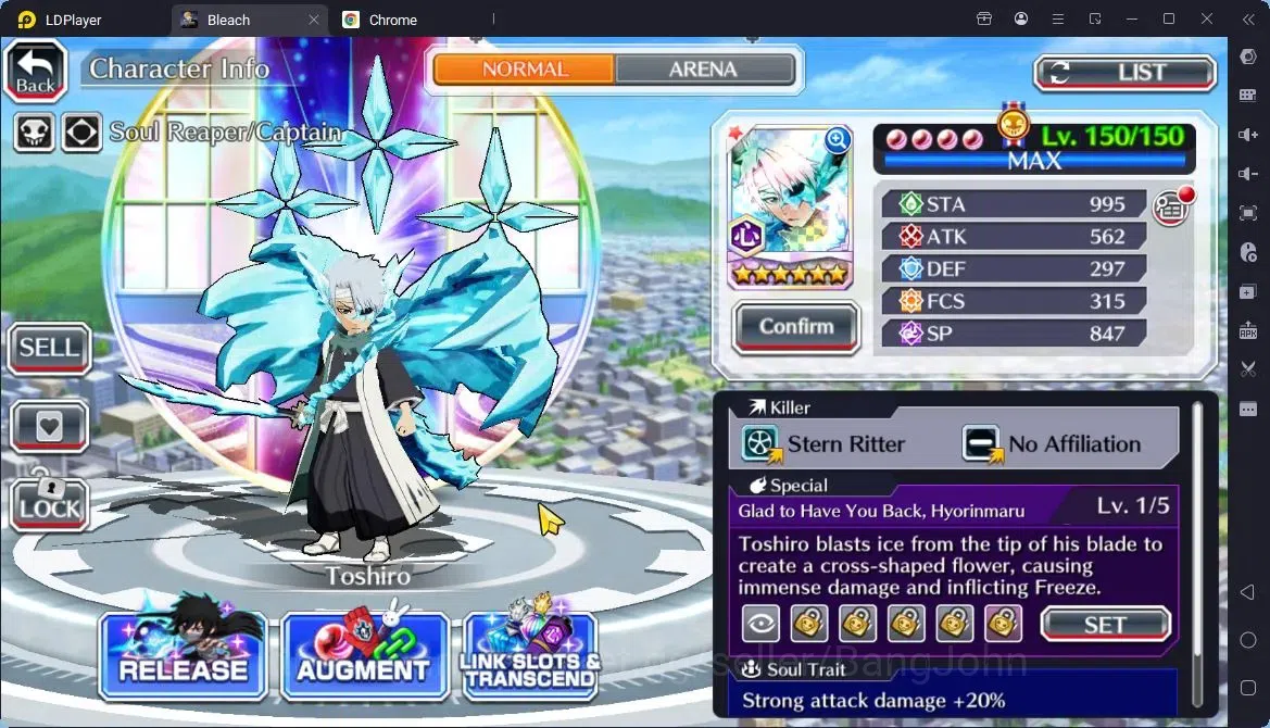 Bleach: Brave Souls Accounts Starter GLOBAL | 10k Orb + fresh Story | Ichigo DTV,Aizen 6Aniv,Aizen SS Version,Toshiro 19