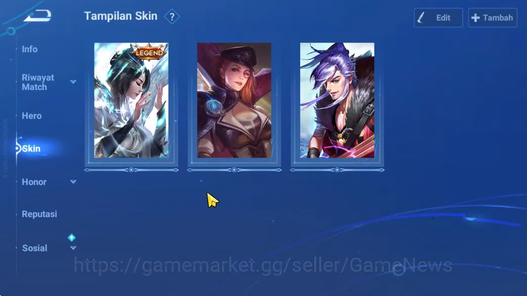 Hero 15 Skin 3|Fresh Starter| (Consort Yu Legend) Gao,Milady,SNK 2|Log Infinite|Check SS(HOK1849) Honor of Kings Smurf Hero 15 Skin 3|Fresh Starter| (Consort Yu Legend) image 1
