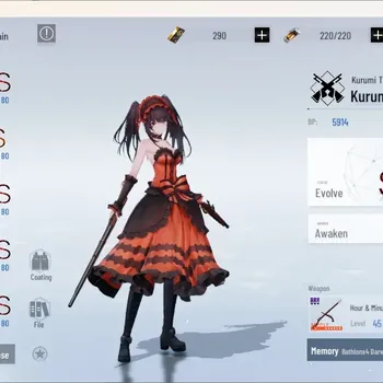Punishing: Gray Raven Accounts End-Game ASIA|Lv.76|2 Collab[Kurumi Tokisaki]+Sign, Full DMC|1 SSS|5 MCoat|YellowC 2714|BlueC
