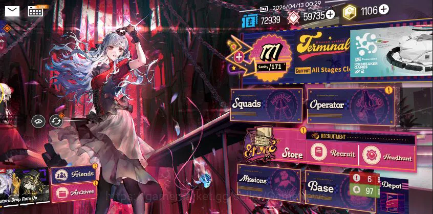 Arknights Accounts Lv 49|116 OP+12 Skin|59K Oru+1,1 Orig|Collab AVE M image 3