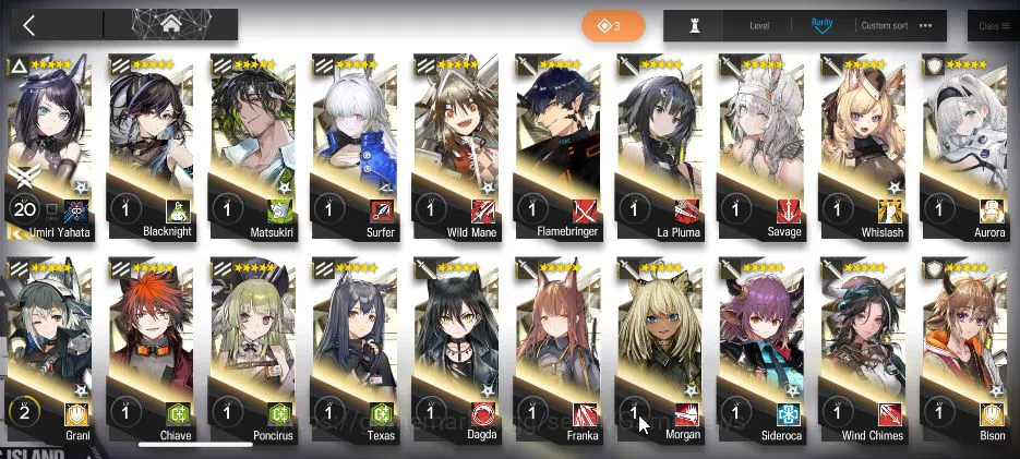 Arknights Accounts Lv 49|116 OP+12 Skin|59K Oru+1,1 Orig|Collab AVE M image 5