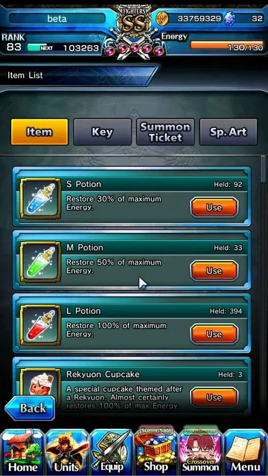 Grand Summoners Accounts End-Game Global|Rank 83|22 Ascend+ 13 TW|(Chloe,S Emiya,GC 2