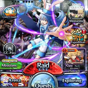 Grand Summoners Accounts End-Game Global|Rank 83|22 Ascend+ 13 TW|(Chloe,S Emiya,GC