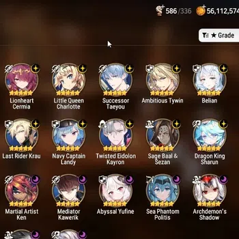 Epic Seven Accounts High-End Asia Verif|24 ML(B Arunka,Hersetti,Zio,G Ras,Ruele,M Chloe Etc) EoA Fumyr,Estelle,Lidica (Rinak