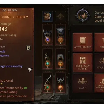Diablo Immortal Accounts Starter NA - high heaven | Lv.50 Warlock - Starter | CR 424 | Reso 180 | Varog (30) | CS ON