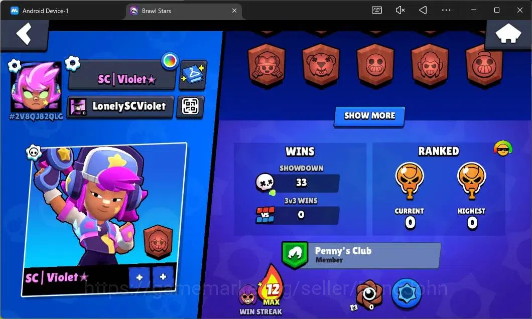 Brawl Stars Accounts Global | 596 Thropy|14 Brawler|3 Max Hypercharge(S image 3