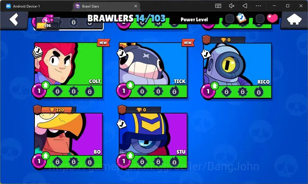 Brawl Stars Accounts Global | 596 Thropy|14 Brawler|3 Max Hypercharge(S image 7