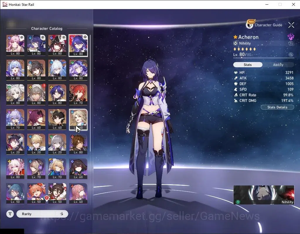 Honkai Star Rail Accounts Asia|TL 70|7,3K SJ+60 SRSP|DOT Prem Team|11 Limite image 4