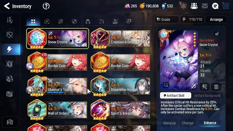 Epic Seven Accounts GLOBAL Unverif|New Era|8 ML(School Nurse Yulha,LOT image 18
