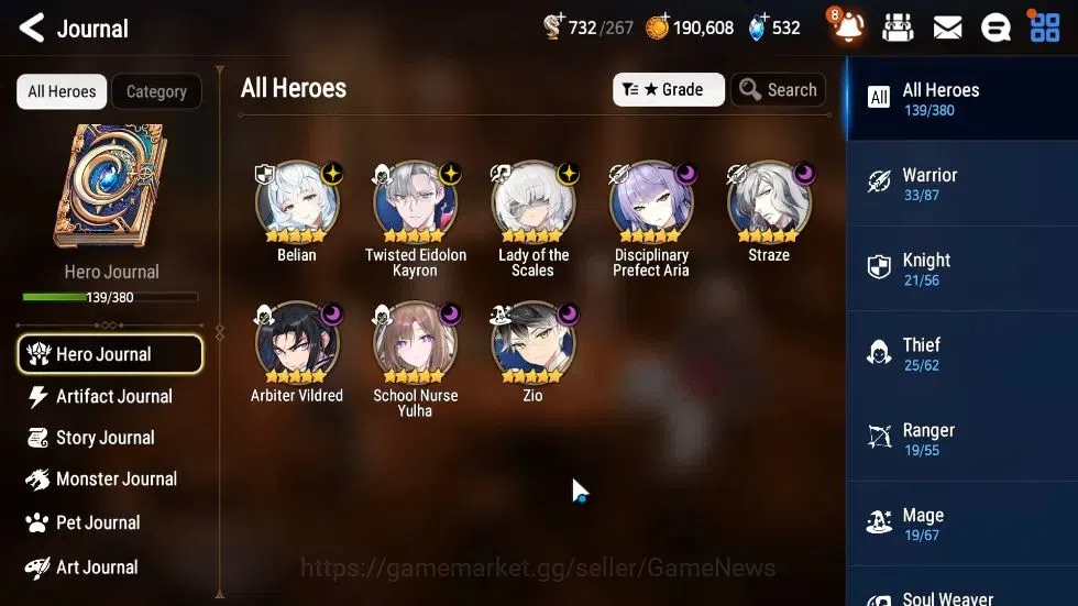 Epic Seven Accounts GLOBAL Unverif|New Era|8 ML(School Nurse Yulha,LOT image 6