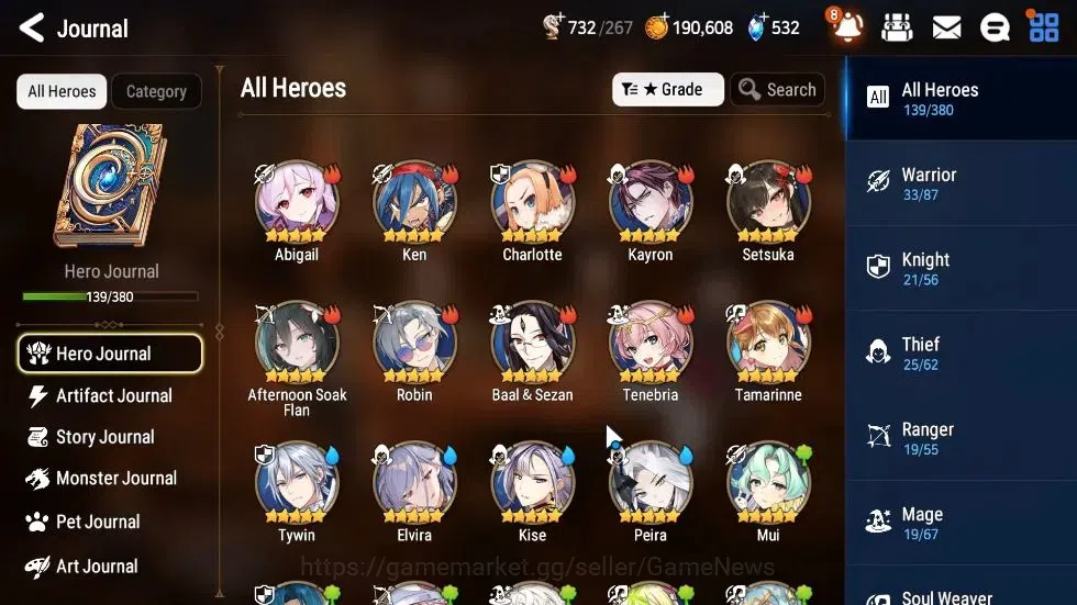 Epic Seven Accounts GLOBAL Unverif|New Era|8 ML(School Nurse Yulha,LOT image 7