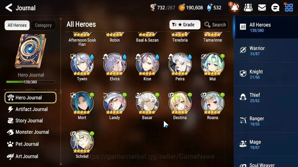 Epic Seven Accounts GLOBAL Unverif|New Era|8 ML(School Nurse Yulha,LOT image 8