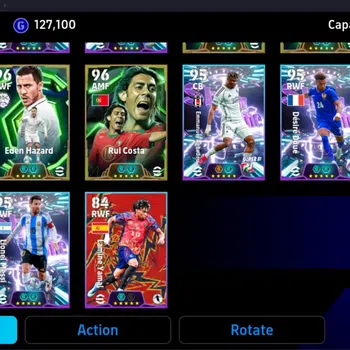 eFootball Meta Player Mobile|PW 3184|LYamal BT New,BrunoFernandes,Matthe image 1