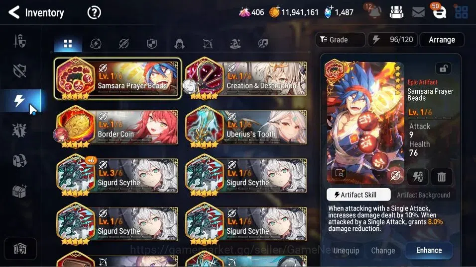 Epic Seven Accounts GLOBAL Unverif|New Era|13 ML(Salome,BArunka,LOTSca image 12