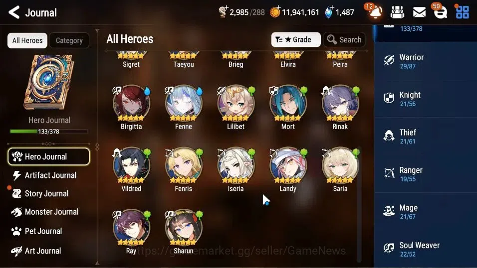 Epic Seven Accounts GLOBAL Unverif|New Era|13 ML(Salome,BArunka,LOTSca image 8