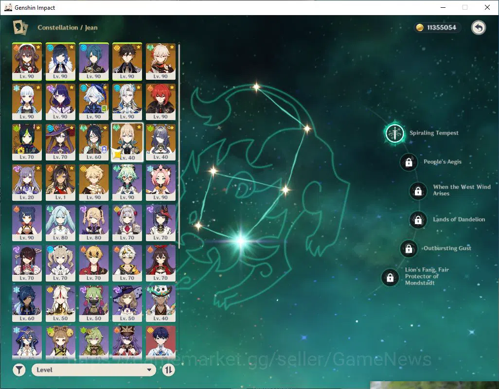 Genshin Impact Accounts Mid Game ASIA|AR 58|10 Limited +11(*5Weapon)|[HutaoC1+skin,Yelan,Raiden,Neuvillette]+Sign,Etc|3 5