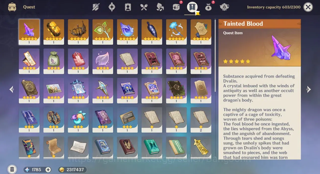 Genshin Impact Accounts ASIA | AR 55|3 Limited+(5*wpn)+Sign|Flins,Columbin image 9