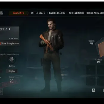 Arena Breakout Accounts High Value Mobile | LV 21 | SV 10,2M | CV 8M | OF AKM,Forest MP5,Abomi Vector 9 | 2 Name Changing