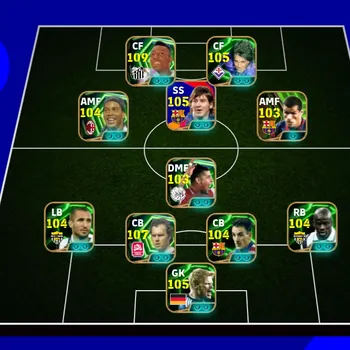 eFootball Accounts Legends & Iconic Players 10 MANAGER BOOSTER | COLECTIVE 3247+,PELE x LIONEL MESSI OLD,READY TO PLAY,GG