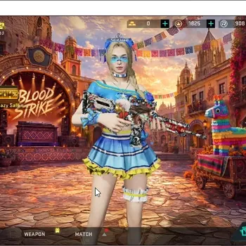Blood Strike Accounts Collab Skin ASIA|Eternal MP7-Tidesong|Collab AoT2 Katya-Female Titan & M4A1-Battle of Faith|Ultra