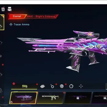 Blood Strike Accounts Starter ASIA|Starter 1 ETERNAL: M4A1-Blight's Embrace | 1 ULTRA: Origin-12 Thunderclaw | Bronze IV