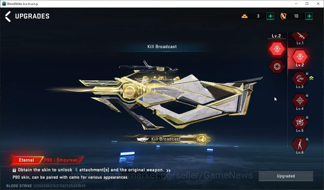 Blood Strike Accounts ASIA|ETERNAL[Lv4 UMP45,(lv3 M4A1,Vector,AK47)(Lv2  image 15