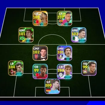 eFootball Accounts Starter Ovr 3152 | Big Time Ronaldo x Epic Maldini x Epic Kaka