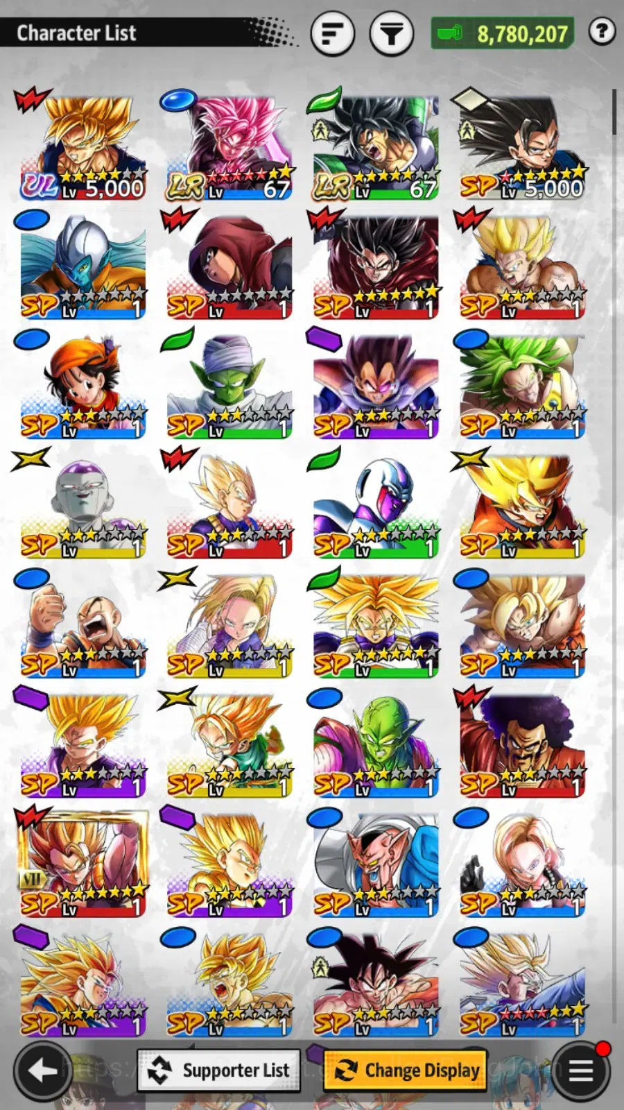 Dragon Ball Legends Accounts Android | Lvl 146| 8.78M Total Power| 2 LR| 1 UL|  image 10