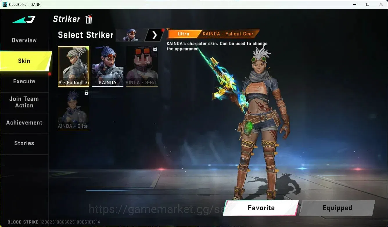 Blood Strike Accounts ASIA|LIMITED=MP155,MP7|ULTRA=AUG,KAINDA,VOLT,ENFOR image 4