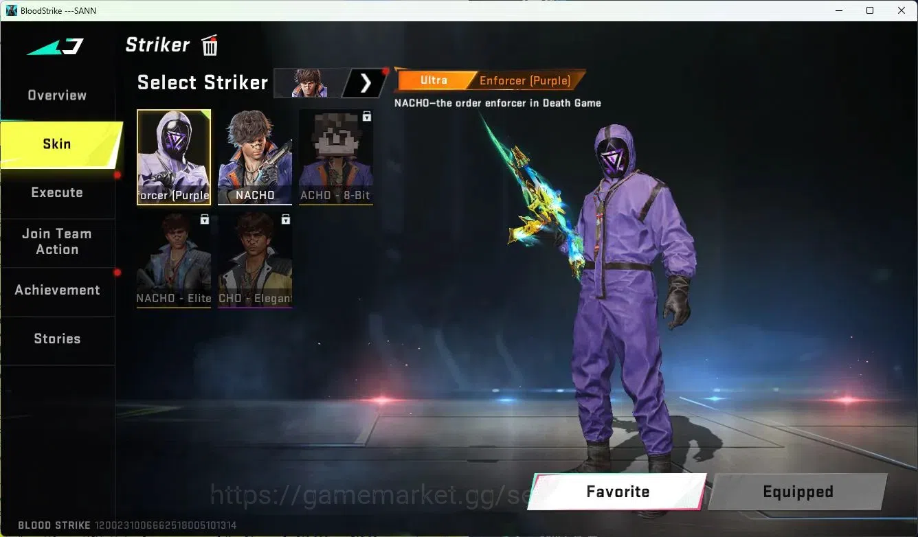 Blood Strike Accounts ASIA|LIMITED=MP155,MP7|ULTRA=AUG,KAINDA,VOLT,ENFOR image 5