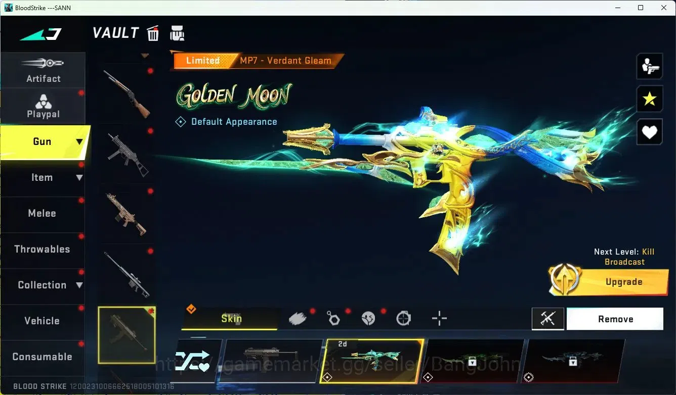 Blood Strike Accounts ASIA|LIMITED=MP155,MP7|ULTRA=AUG,KAINDA,VOLT,ENFOR image 9