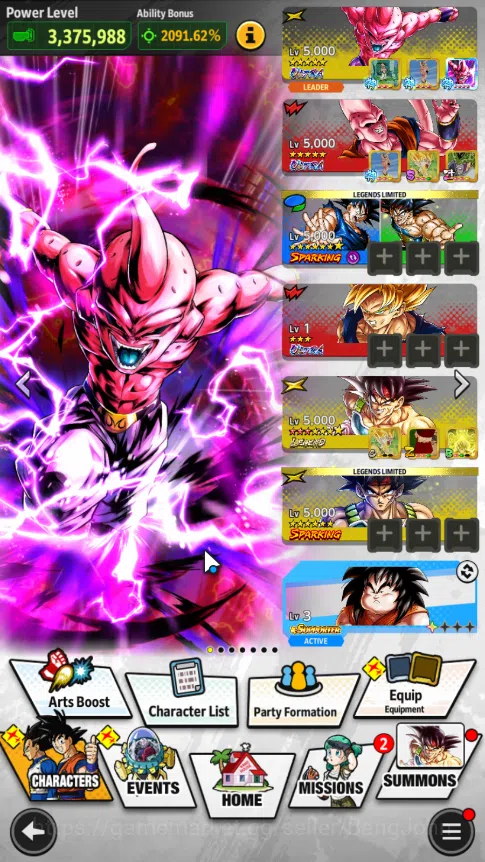 Dragon Ball Legends Accounts Lvl 157 | 28 M Total Power | 3 Ultra | ULBuu Kid | image 2