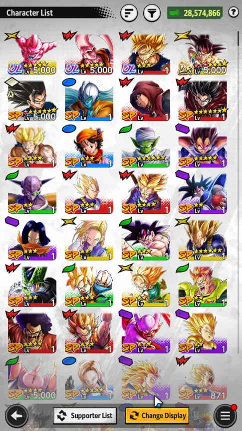 Dragon Ball Legends Accounts Lvl 157 | 28 M Total Power | 3 Ultra | ULBuu Kid | image 3