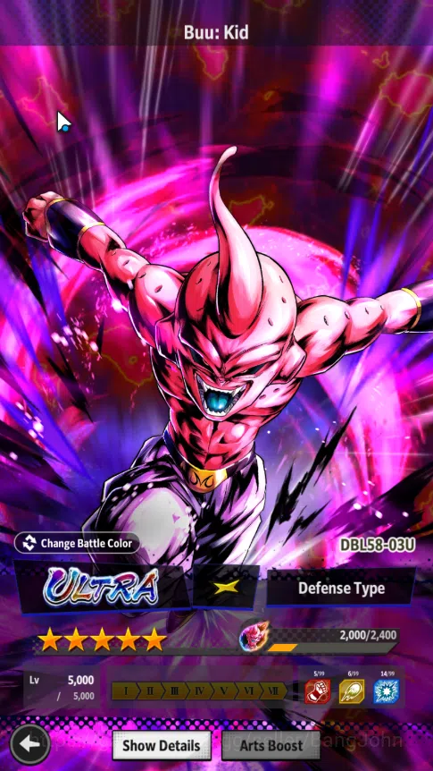 Dragon Ball Legends Accounts Lvl 157 | 28 M Total Power | 3 Ultra | ULBuu Kid | image 5