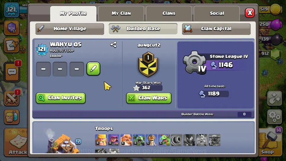 Clash of Clans Accounts TH 15 - BH 5 | Limited Skin | LV 121 | HH 7 | BK 3 image 10