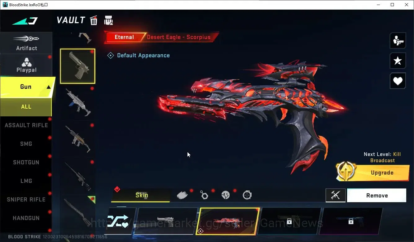 Blood Strike Accounts ASIA|ETERNAL Lv2 AUG,DeAgle,Collab TOKRAV MCX,FN20 image 11