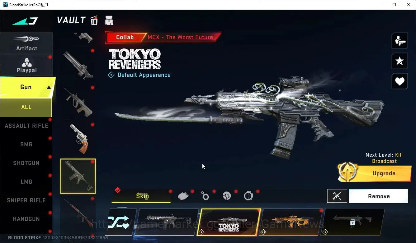 Blood Strike Accounts ASIA|ETERNAL Lv2 AUG,DeAgle,Collab TOKRAV MCX,FN20 image 12