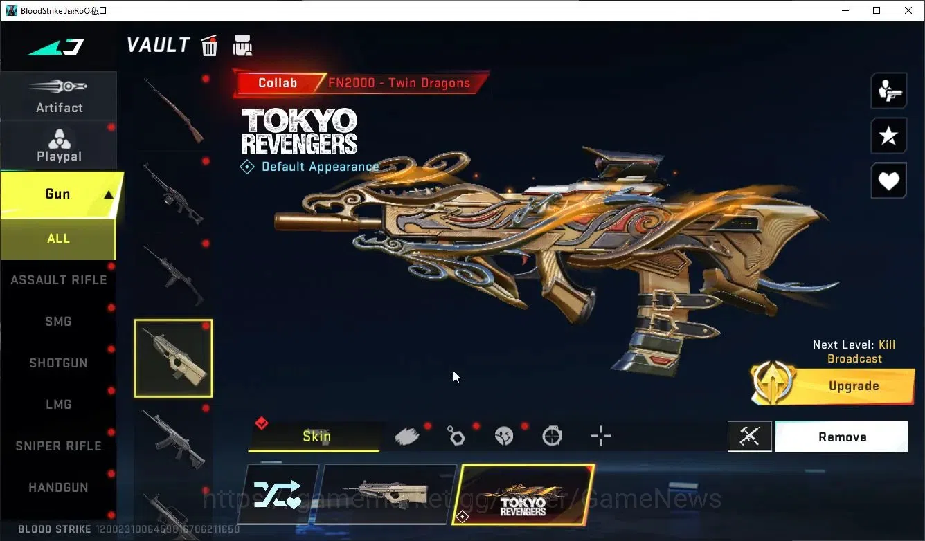Blood Strike Accounts ASIA|ETERNAL Lv2 AUG,DeAgle,Collab TOKRAV MCX,FN20 image 13