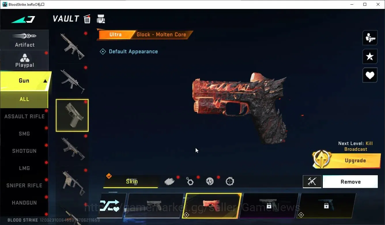 Blood Strike Accounts ASIA|ETERNAL Lv2 AUG,DeAgle,Collab TOKRAV MCX,FN20 image 17