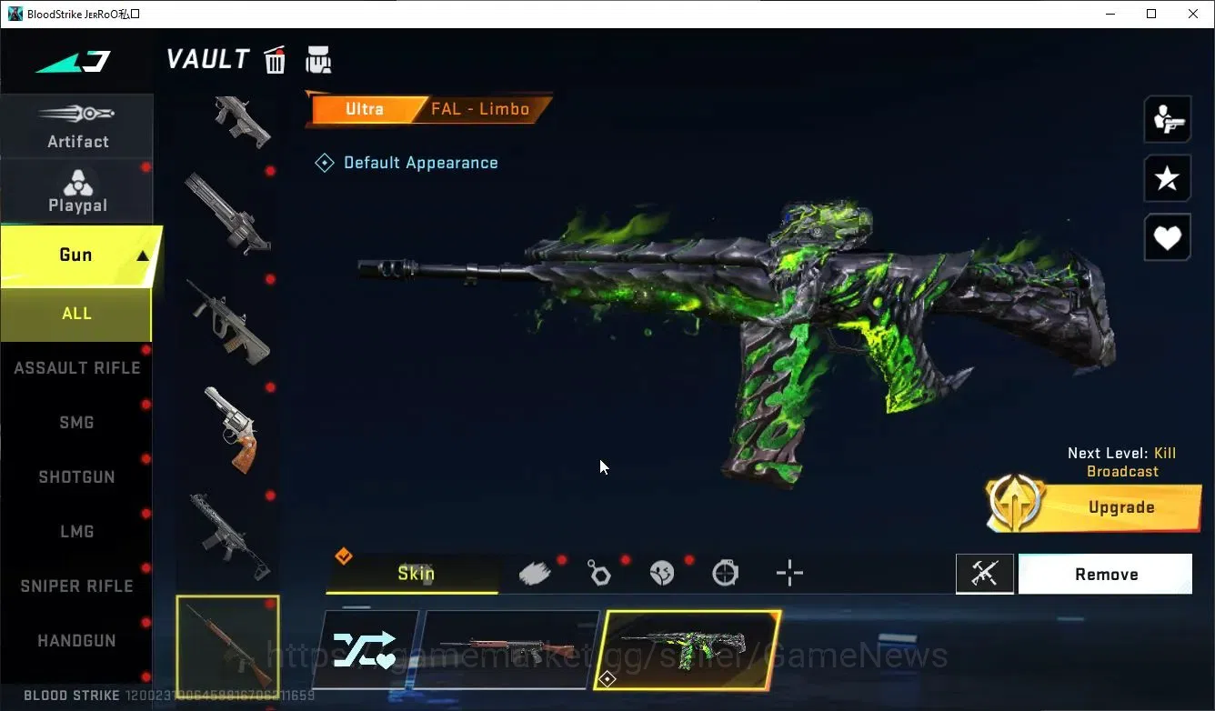 Blood Strike Accounts ASIA|ETERNAL Lv2 AUG,DeAgle,Collab TOKRAV MCX,FN20 image 20