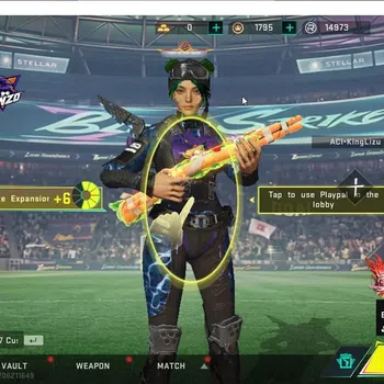 Blood Strike Collab Skin ASIA|ETERNAL Lv2 AUG,DeAgle,Collab TOKRAV MCX,FN20 image 1