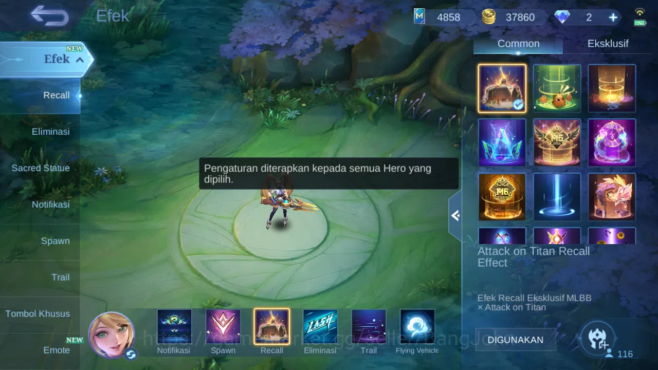 Mobile Legends: Bang Bang Accounts Hero 116 Skin 252 | Legend Alucard | Aspirant Layl image 14
